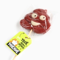 Леденец формовой, на палочке &laquo;Непрошенное мнение&raquo;, со вкусом молочного шоколада, 15 г