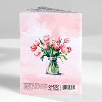 Набор блокнотов А6, 32 листа на скрепке 8 шт. &laquo;С 8 марта. Тюльпаны&raquo;