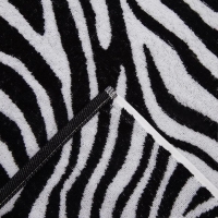 Полотенце махровое Этель ЧБ «Зебра», пестроткань, 70х130 см Полотенце махровое Этель ЧБ «Зебра», пестроткань, 70х130 см