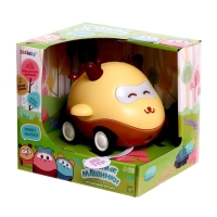 Музыкальная игрушка &laquo;Весёлые машинки&raquo;, звук, свет, цвет жёлтый