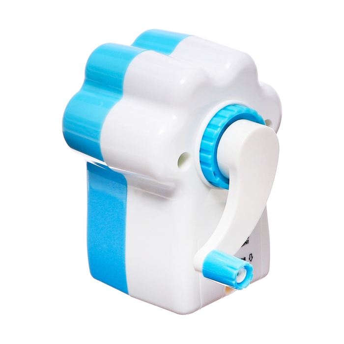 Точилка механическая с контейнером, Лапка синяя Точилка механическая с контейнером, Лапка синяя