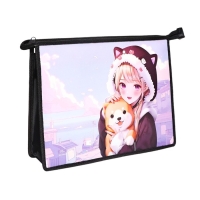 Папка для тетрадей А4, 325 х 230 х 55 мм, молния сверху, пластиковая, ПМ-А4-29 Calligrata "Корея" Папка для тетрадей А4, 325 х 230 х 55 мм, молния сверху, пластиковая, ПМ-А4-29 Calligrata "Корея"