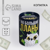 Копилка &laquo;На большие планы&raquo;, 8 х 12 см.