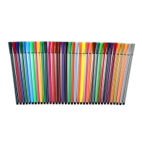 Фломастеры 36 цветов "Утка в очках", в пластиковом пенале, МИКС