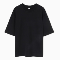 Футболка мужская из органического хлопка MINAKU REGULAR FIT: цвет чёрный, р-р 50