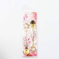 Ложки с подвесами &laquo;Лучшим родителям&raquo;, 2 шт., 3 х 15 см.