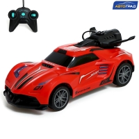 Машина радиоуправляемая Smoke, эффект дыма, 1:20, свет, цвет красный Машина радиоуправляемая Smoke, эффект дыма, 1:20, свет, цвет красный
