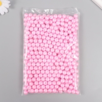 Набор бусин "Жемчуг" d 10 мм, 250 гр, нежно-розовый Набор бусин "Жемчуг" d 10 мм, 250 гр, нежно-розовый