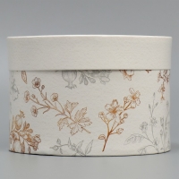 Набор шляпных коробок 2 в 1, упаковка подарочная, &laquo;Нежность&raquo;, 16 х 11.5, 13 х 9 см