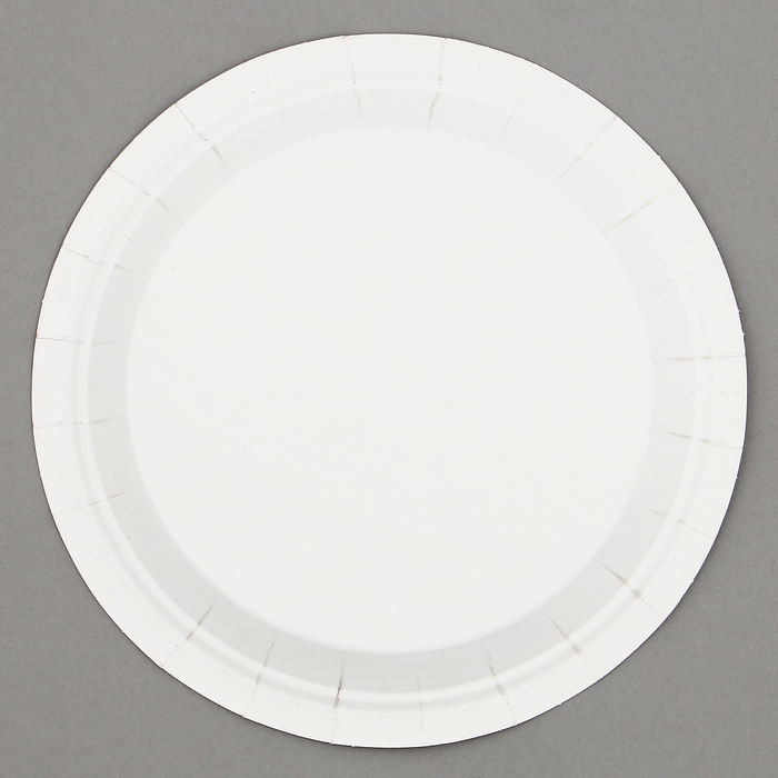 Тарелки бумажные &laquo;Блёстки&raquo;, 6 шт, цвет бордовый