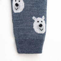 Костюм вязаный Крошка Я "Ice Baby" рост 86-92 см