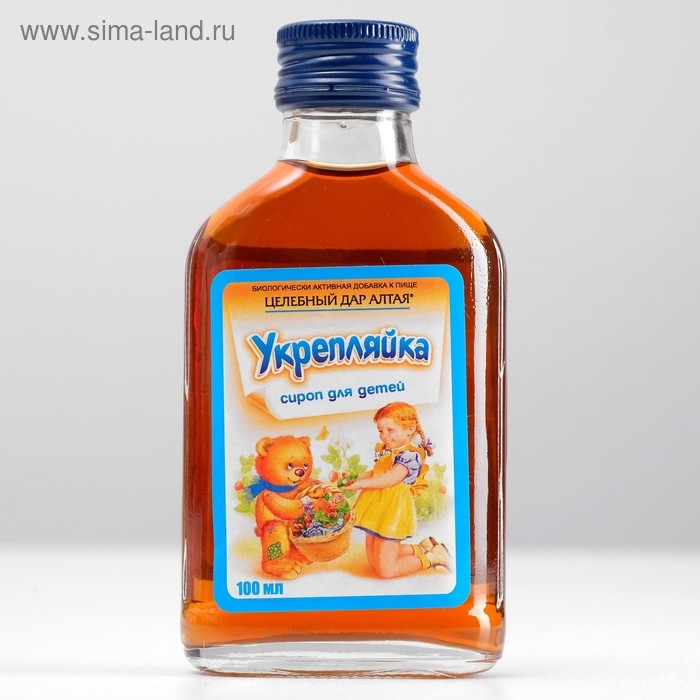Сироп для детей &laquo;Укрепляйка&raquo; Целебный Дар Алтая, БАД, флакон 100 мл