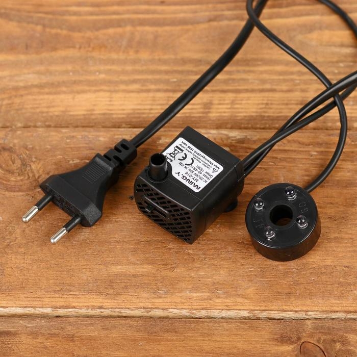 Фонтан "Старая бочка в лиане" 13,5х17,28 см (с подсветкой)