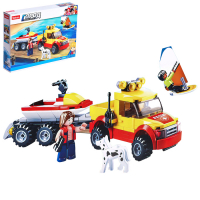 Конструктор Город &laquo;Пляжные спасатели&raquo;, 172 детали