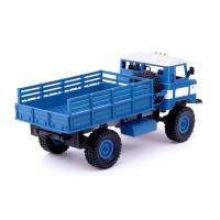 Грузовик радиоуправляемый «Газон», полный привод 4WD, работает от аккумулятора, цвет синий Грузовик радиоуправляемый «Газон», полный привод 4WD, работает от аккумулятора, цвет синий