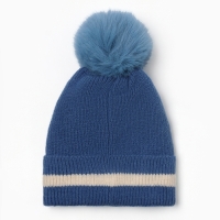 Шапка детская MINAKU, цв.синий, р-р 48-50