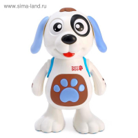 Игрушка «Собачка», работает от батареек, танцует, световые и звуковые эффекты Игрушка «Собачка», работает от батареек, танцует, световые и звуковые эффекты