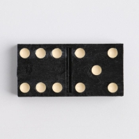 Настольная игра, домино, "Классическое", 28 шт, костяшка 4 х 2 х 0.5 см