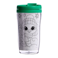 Термостакан &laquo;С Новым годом!&raquo;, 250 мл, зеленый