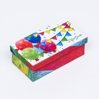 Набор коробок 10 в 1 "С Днем Рождения!", 30,5 х 20 х 13 - 12 х 6,5 х 4 см