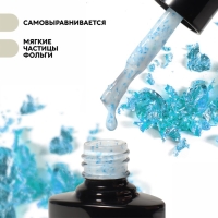 Гель лак для ногтей, &laquo;MILK POTAL&raquo;, 3-х фазный, 8мл, LED/UV, цвет белый/синий (11)