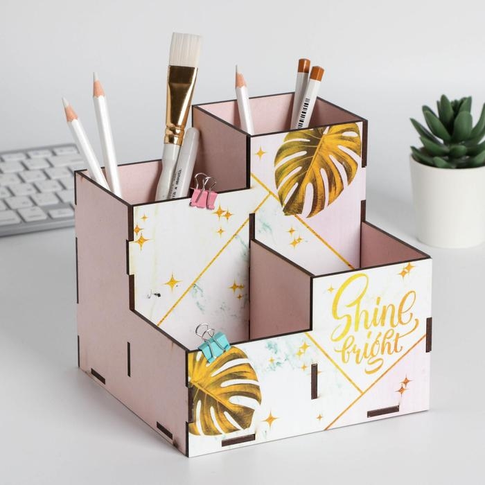 Органайзер для канцелярии &laquo;Мрамор&raquo;