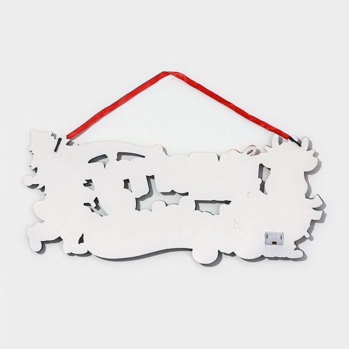 Декоративное светящиеся украшение (подвеска) Декоративное светящиеся украшение (подвеска) "Merry Christmas" 17,5х40 см