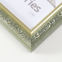 Фоторамка пластик "Винтаж" 15х21 см, оливковый