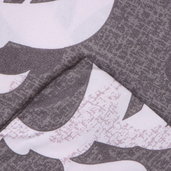 Постельное бельё Экономь и Я евро &laquo;Узор&raquo;, 200х215см, 200х215см, 70х70см-2 шт, полисатин, 80 г/м&sup2;