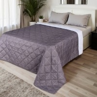 Покрывало LoveLife евро макси Cage: graphite (вид 3) 240*210&plusmn;5см, микрофайбер, 100%п/э