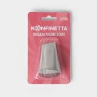 Насадка кондитерская KONFINETTA «Лепесток», d=3,4 см, выход d=2,3 см, нержавеющая сталь Насадка кондитерская KONFINETTA «Лепесток», d=3,4 см, выход d=2,3 см, нержавеющая сталь