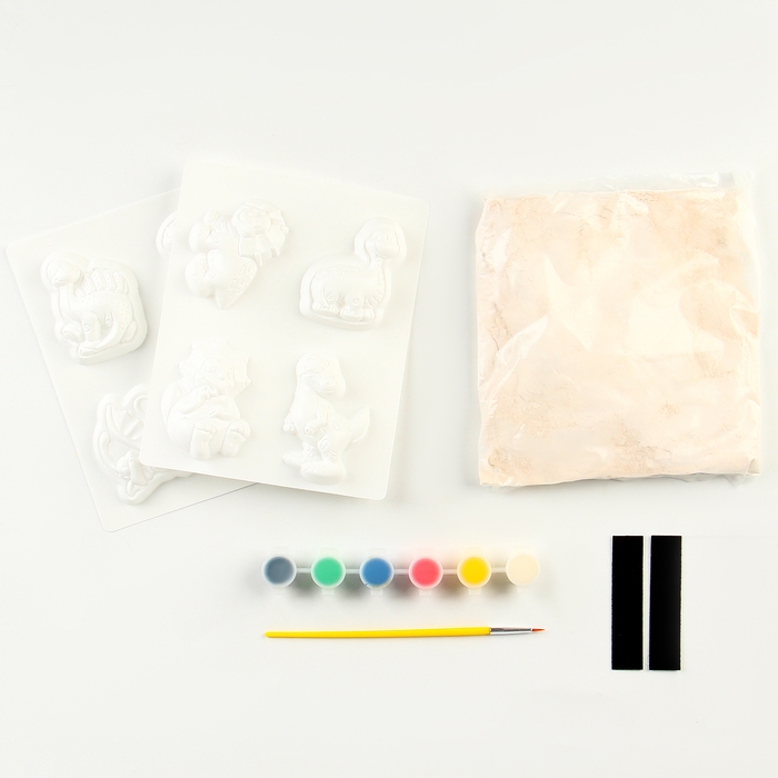 Магниты из гипса &laquo;Динозаврики&raquo;