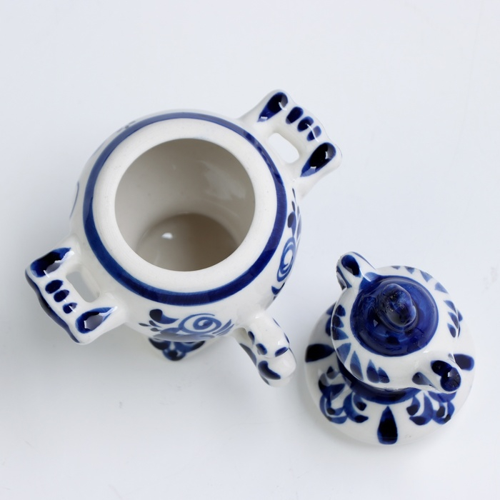 Сувенир &laquo;Самовар&raquo;, гжель