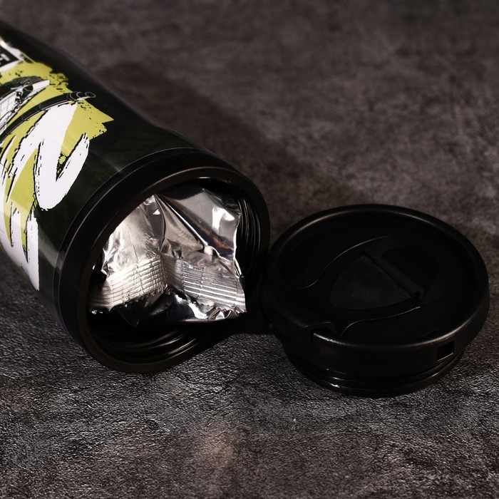 Чай чёрный &laquo;Настоящему защитнику&raquo; в термостакане 250 мл., 20 г.