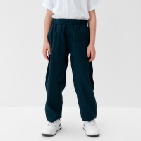 Брюки для мальчика KAFTAN Linen, р. 32 (110-116), темно-синий Брюки для мальчика KAFTAN Linen, р. 32 (110-116), темно-синий