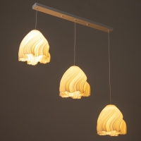 Подвес BayerLux "Годе" 3хЕ14 15Вт  белый 23х23х20-200см