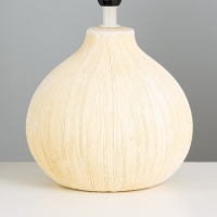 Настольная лампа "Латея" Е14 40Вт бежевый 19х19х33 см RISALUX