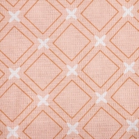 Полотенце вафельное банное Экономь и Я &laquo;Крестики&raquo; 80х150 см