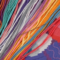 Вышивка крестиком &laquo;Иллюзорный кот&raquo;, набор для творчестваа, набор для творчества, 25 х 25 см