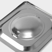 Крышка к гастроемкости GN 1/6 Hanna Knövell, 17,7×16,2 см толщина 0,8 мм, нержавеющая сатль Крышка к гастроемкости GN 1/6 Hanna Knövell, 17,7×16,2 см толщина 0,8 мм, нержавеющая сатль