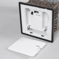 Светодиодная фигура &laquo;Фонарь с Дедом Морозом&raquo; 12 &times; 24 &times; 12 см, пластик, батарейки ААх3 (не в комплекте), USB, свечение тёплое белое