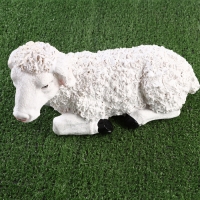 Садовая фигура "Ягненок лежит" 29х15х17см /// Садовая фигура "Ягненок лежит" 29х15х17см ///
