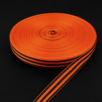 Лента &laquo;Георгиевская&raquo;, 24 мм, 100 м