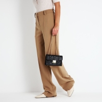 Сумка-мессенджер на застёжке, цвет чёрный