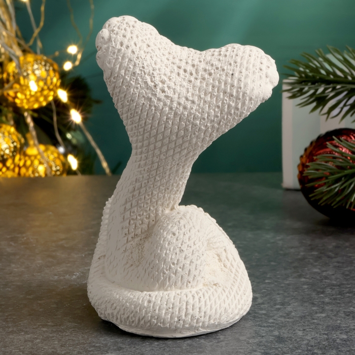 Новый год. Символ 2025. Фигура для раскраски Новый год. Символ 2025. Фигура для раскраски "Змея желает удачи", 8см