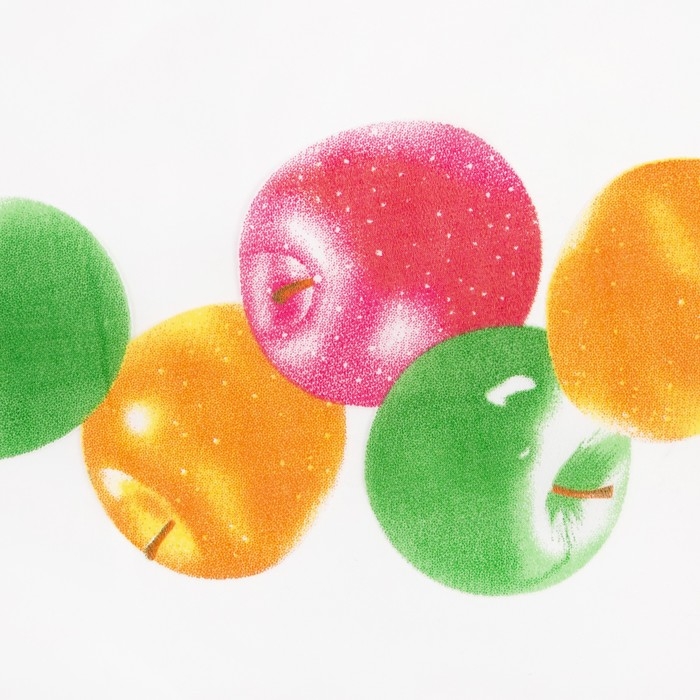 Тюль "Этель"Яблоневый сад б/ утяжелителя, ширина 280 см, высота 270 см