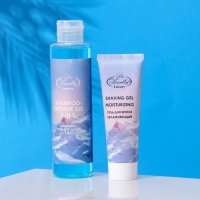 Подарочный набор косметики Liss Kroully: шампунь -гель, 260 мл + гель для бритья, 75 мл Подарочный набор косметики Liss Kroully: шампунь -гель, 260 мл + гель для бритья, 75 мл