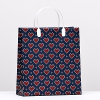 Пакет "Сердце", мягкий пластик, 26 x 23 см, 110 мкм Пакет "Сердце", мягкий пластик, 26 x 23 см, 110 мкм