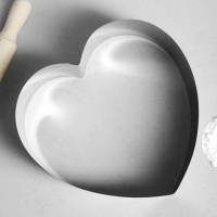 Форма для выпечки и выкладки &laquo;Сердце&raquo;, h-8,5 см, 24 х 24 см