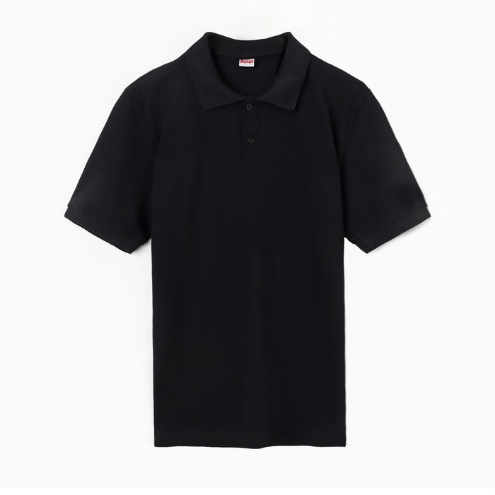 Футболка мужская поло, цвет чёрный, размер 56 Футболка мужская поло, цвет чёрный, размер 56